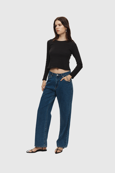 Wide Leg Jean - Heritage Blue