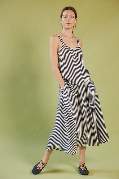 Window in Your Heart Skirt - Stripe