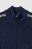 Wolfe Zip Knit - Navy