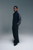 Wolfe Zip Knit - Navy