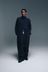 Wolfe Zip Knit - Navy