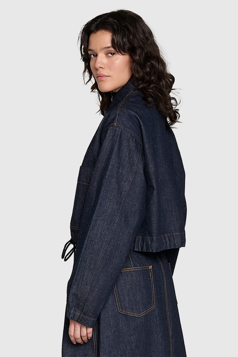 Woopsie Jacket - Hemp Denim Indigo