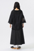 Wrap Pleated Skirt - Black
