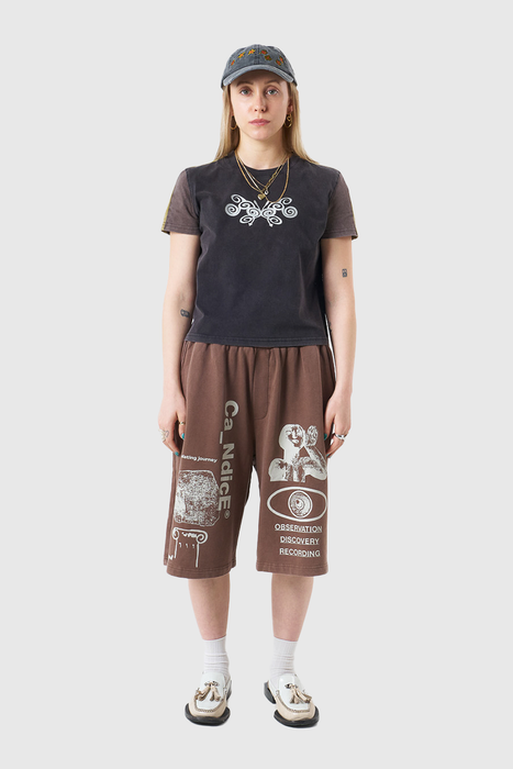 Xenica Baby Tee - Brown