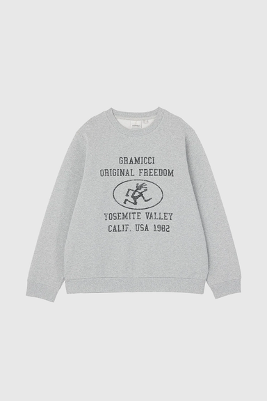Yosemite Valley Sweatshirt - Grey Heather