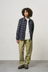 Zip-Up Insulated Flannel Shirt - Navy Shadow Plaid