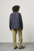 Zip-Up Insulated Flannel Shirt - Navy Shadow Plaid