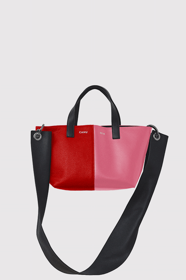 Le Bucketsu - Light Pink PVC / Red Leather