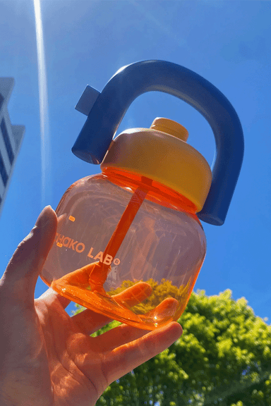 LinLin Kettle Water Bottle Plastic 1.15L - Yellow