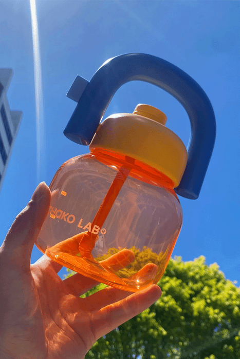 LinLin Kettle Water Bottle Plastic 1.15L - Yellow