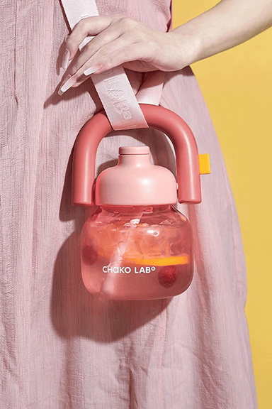 LinLin Kettle Water Bottle Plastic 1.15L - Pink