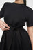 Classic A-Line Tee Dress - Black