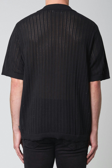 Bowler Knit Classic Shirt - Black