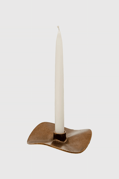 La-De-Da Candle Holder - Bronze