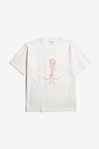 Norse x Daniel Frost MapMaster Print T-shirt - White