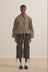 Myrtle Trench Coat - Navy Gingham
