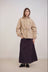 Matilda Raincoat - Gingham Brown