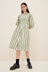 Joan Dress - Forest Stripe