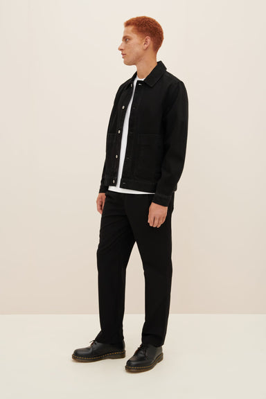 Studio Jacket - Black Denim