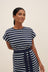 Form Dress - Navy Breton