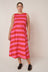 Tank Swing Dress - Painted Stripe