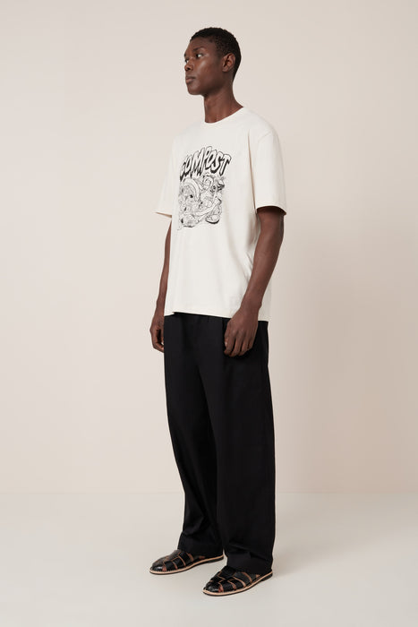 Compost Staple Tee - White