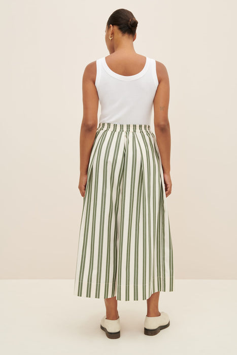 Athena Pant - Forest Stripe