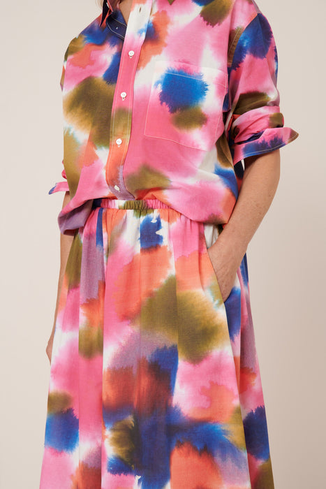 Muse Skirt - Watercolour