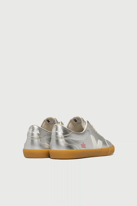 Veja x NK Volley ChromeFree Leather - Silver / White