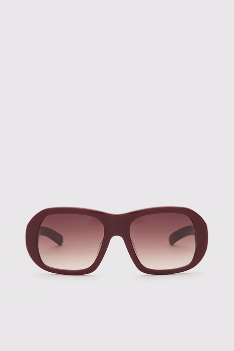 Ford - Solid Bordeaux / Brown Berry Gradient Lens