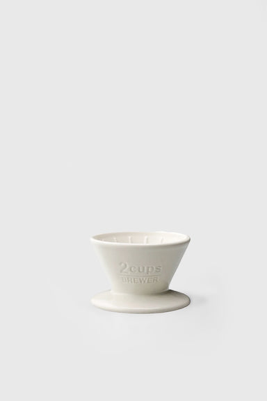 Brewer 2 Cups - White