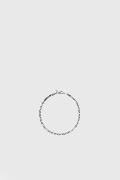 Curb Chain Bracelet - Sterling Silver