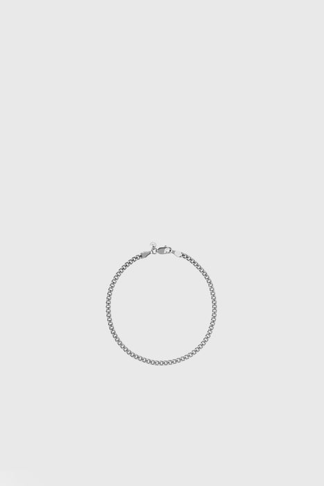 Curb Chain Bracelet - Sterling Silver