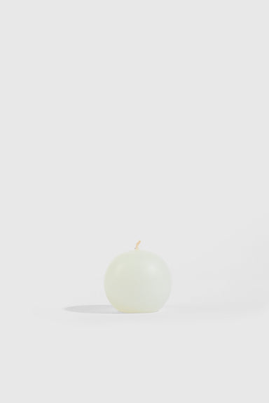 Small Ball Candle - Cream