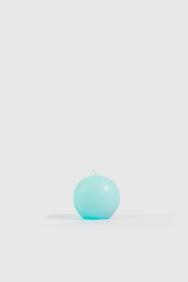 Small Ball Candle - Aqua