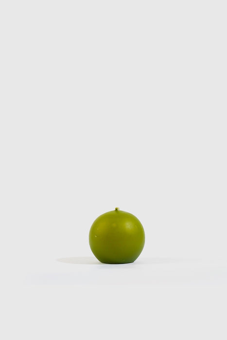 Small Ball Candle - Olive