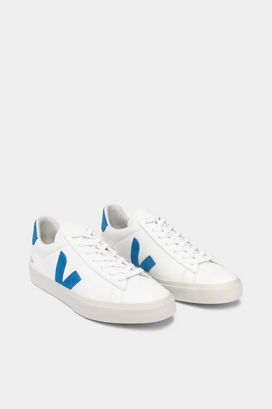 Campo ChromeFree Leather - Extra White / Swedish Blue