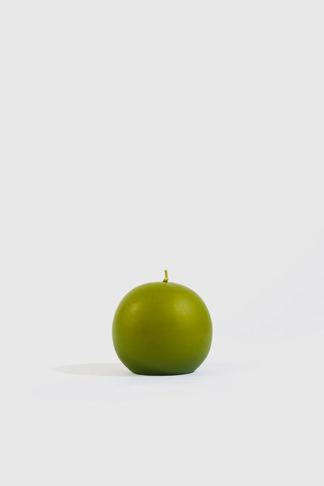 Large Ball Candle - Olive