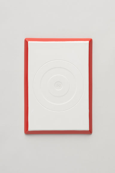 Square Plate - Red