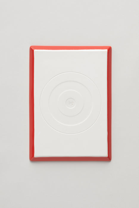 Square Plate - Red