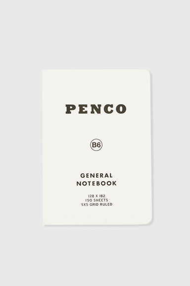 General Notebook Grid B6 - White