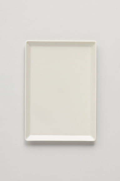 Square Plate - White