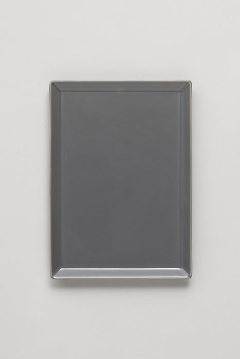 Square Plate - Gray
