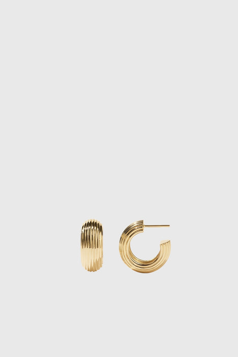 Hera Hoops Medium - Gold Plated