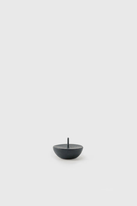 Ceramic Candle Holder Circle - Black