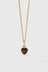 Heart Jewel Necklace - Gold Plated