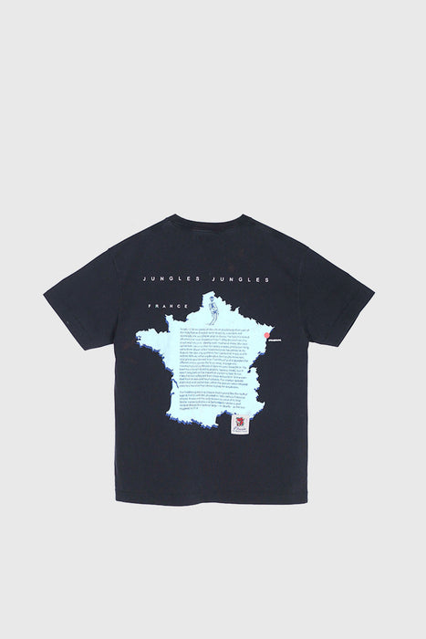 Off Beat Strasbourg Tee - Black