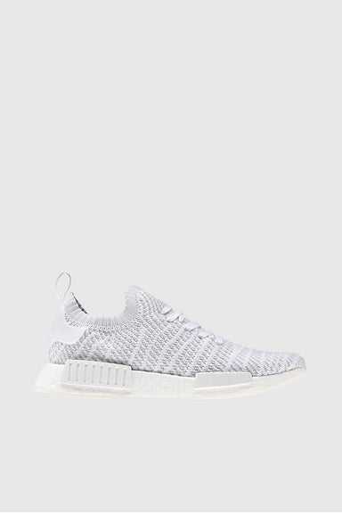 NMD_R1 STLT Primeknit - White / Grey One / Solar Pink