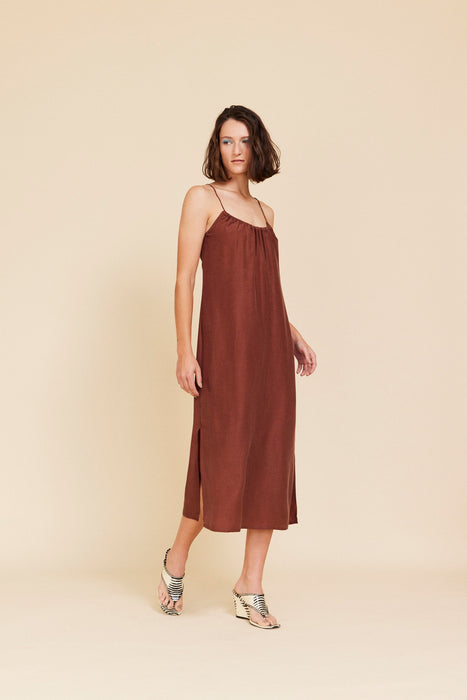 Melody Dress - Chestnut