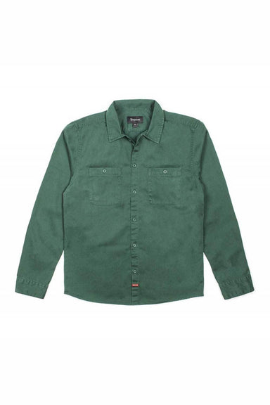 Blake L/S Woven - Forest Green